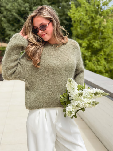 Pull Emeline - Kaki Pull Emeline - Kaki