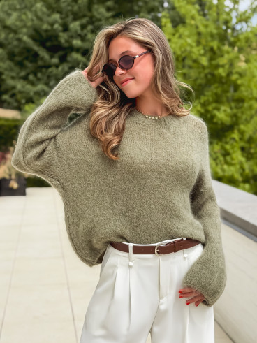 Pull Emeline - Kaki Pull Emeline - Kaki