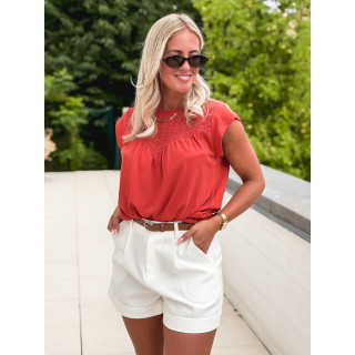 Blouse Tamara - Terracotta