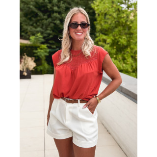 Blouse Tamara - Terracotta