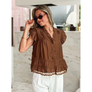 Blouse Hazal - Camel
