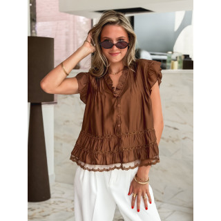 Blouse Hazal - Camel