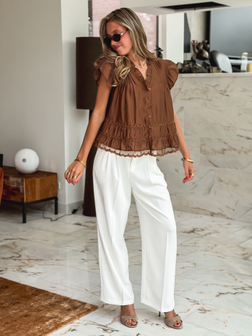 Blouse Hazal - Camel