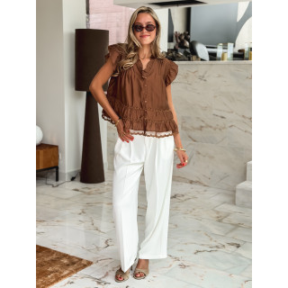Blouse Hazal - Camel
