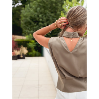 Blouse Nour - Kaki