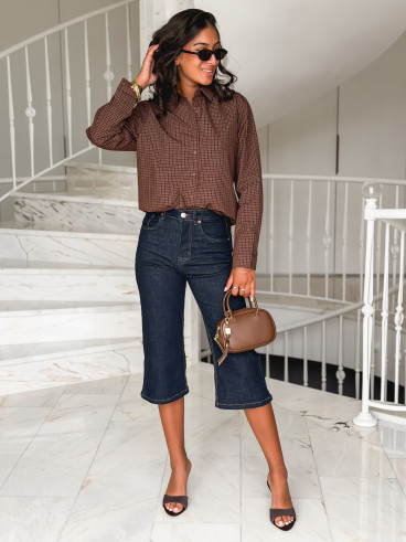 Bermuda en jeans Magla - Bleu foncé