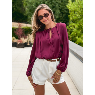 Blouse Mandy - Bordeaux