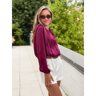 Blouse Mandy - Bordeaux