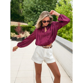 Blouse Mandy - Bordeaux