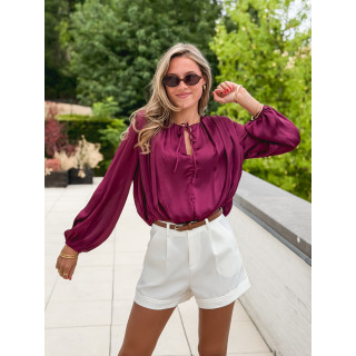 Blouse Mandy - Bordeaux