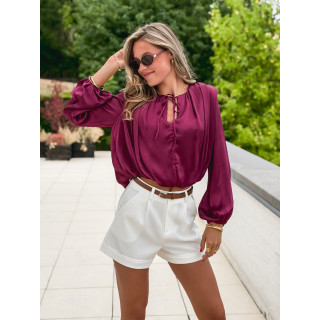 Blouse Mandy - Bordeaux