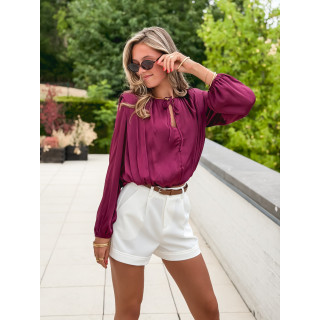 Blouse Mandy - Bordeaux
