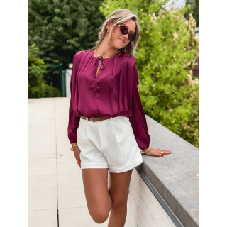 Blouse Mandy - Bordeaux