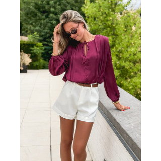 Blouse Mandy - Bordeaux