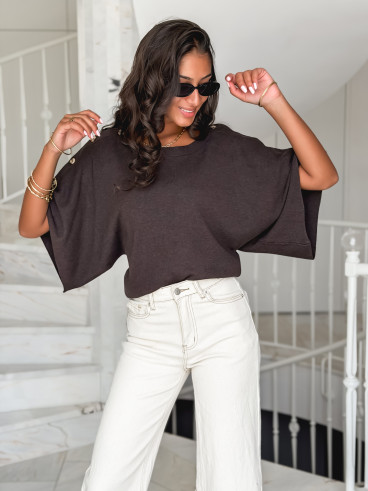 Pull Uranie - Chocolat