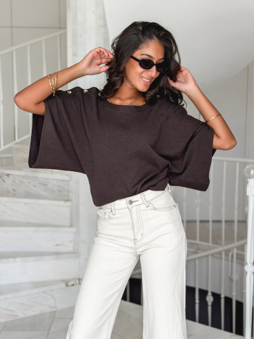 Pull Uranie - Chocolat