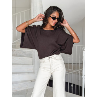 Pull Uranie - Chocolat