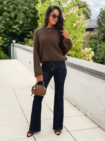 Pull Emeline - Chocolat