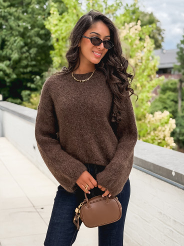 Pull Emeline - Chocolat