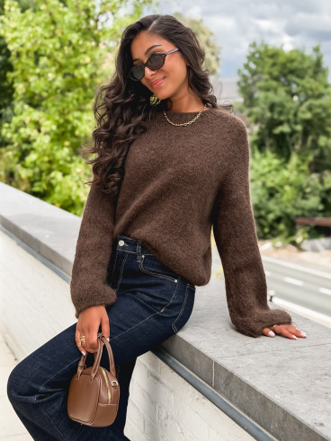 Pull Emeline - Chocolat