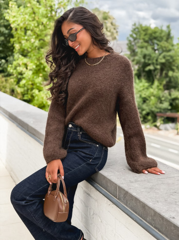 Pull Emeline - Chocolat