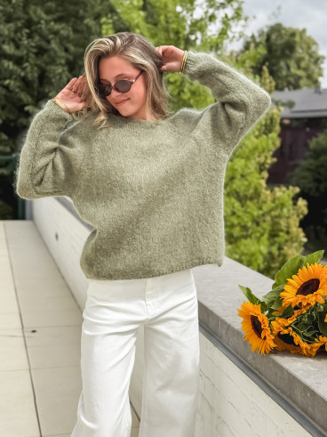 Pull Livéa - Kaki Pull Livéa - Kaki