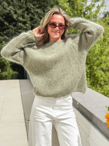 Pull Livéa - Kaki Pull Livéa - Kaki
