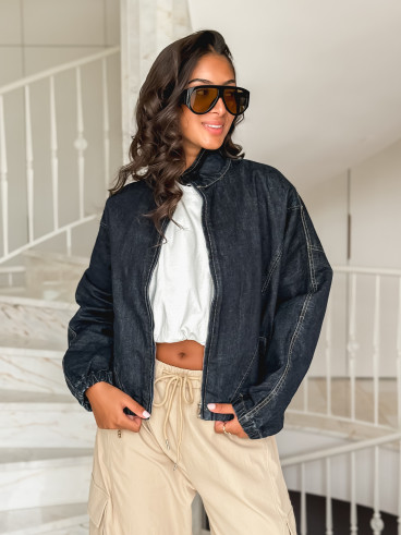 Veste en jeans Jody - Bleu foncé Veste en jeans Jody - Bleu foncé