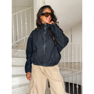 Veste en jeans Jody - Bleu foncé