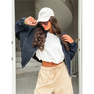 Veste en jeans Jody - Bleu foncé