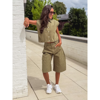 Chemise sans manches Ninia - Kaki