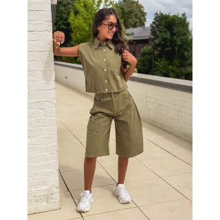 Chemise sans manches Ninia - Kaki