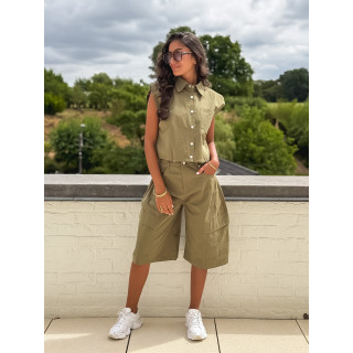 Chemise sans manches Ninia - Kaki