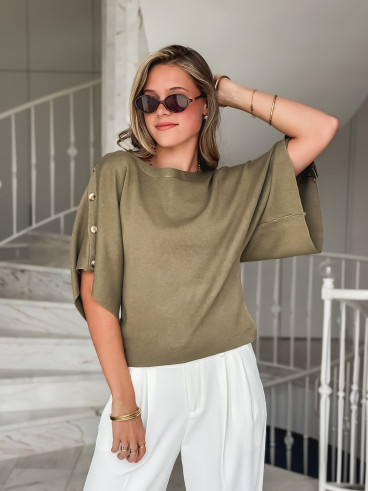 Pull Uranie - Kaki
