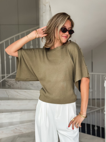 Pull Uranie - Kaki