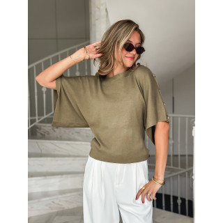 Pull Uranie - Kaki