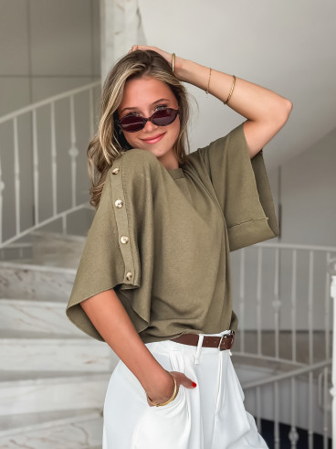 Pull Uranie - Kaki