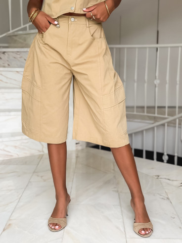 Bermuda Ninia - Beige sable Bermuda Ninia - Beige sable
