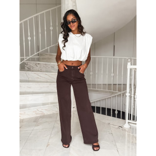 Jeans Fiorenza - Chocolat