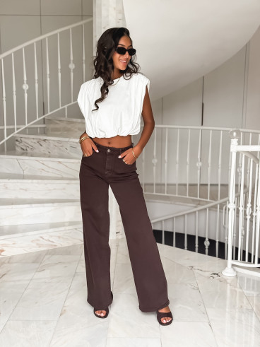 Jeans Fiorenza - Chocolat Jeans Fiorenza - Chocolat