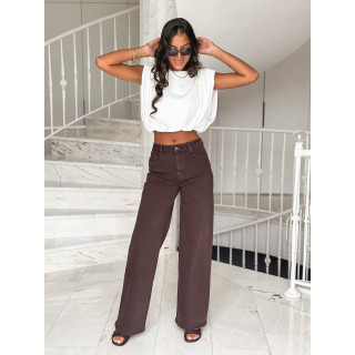 Jeans Fiorenza - Chocolat