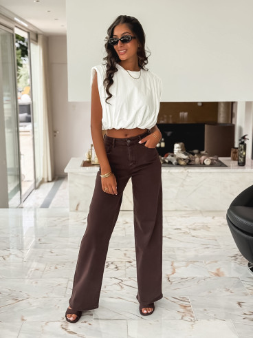 Jeans Fiorenza - Chocolat Jeans Fiorenza - Chocolat