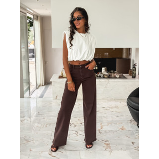 Jeans Fiorenza - Chocolat