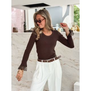 Pull Selen - Chocolat