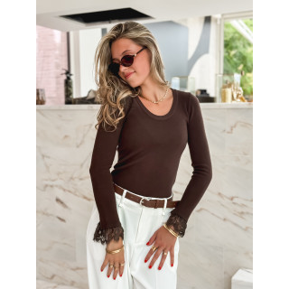 Pull Selen - Chocolat