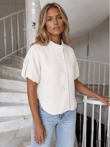 Gilet Margaux - Ecru