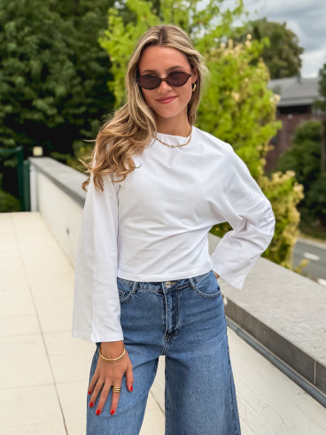 Blouse Aliona - Blanc