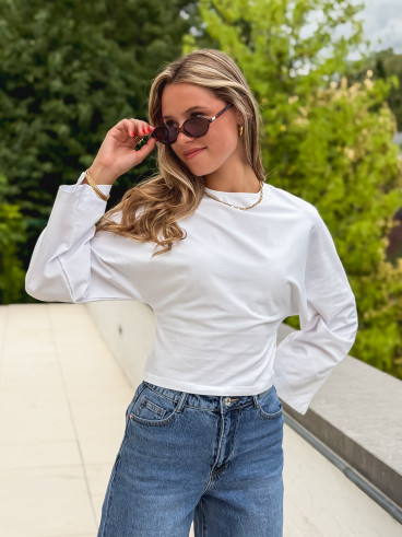Blouse Aliona - Blanc