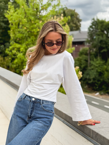Blouse Aliona - Blanc