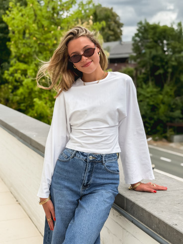 Blouse Aliona - Blanc